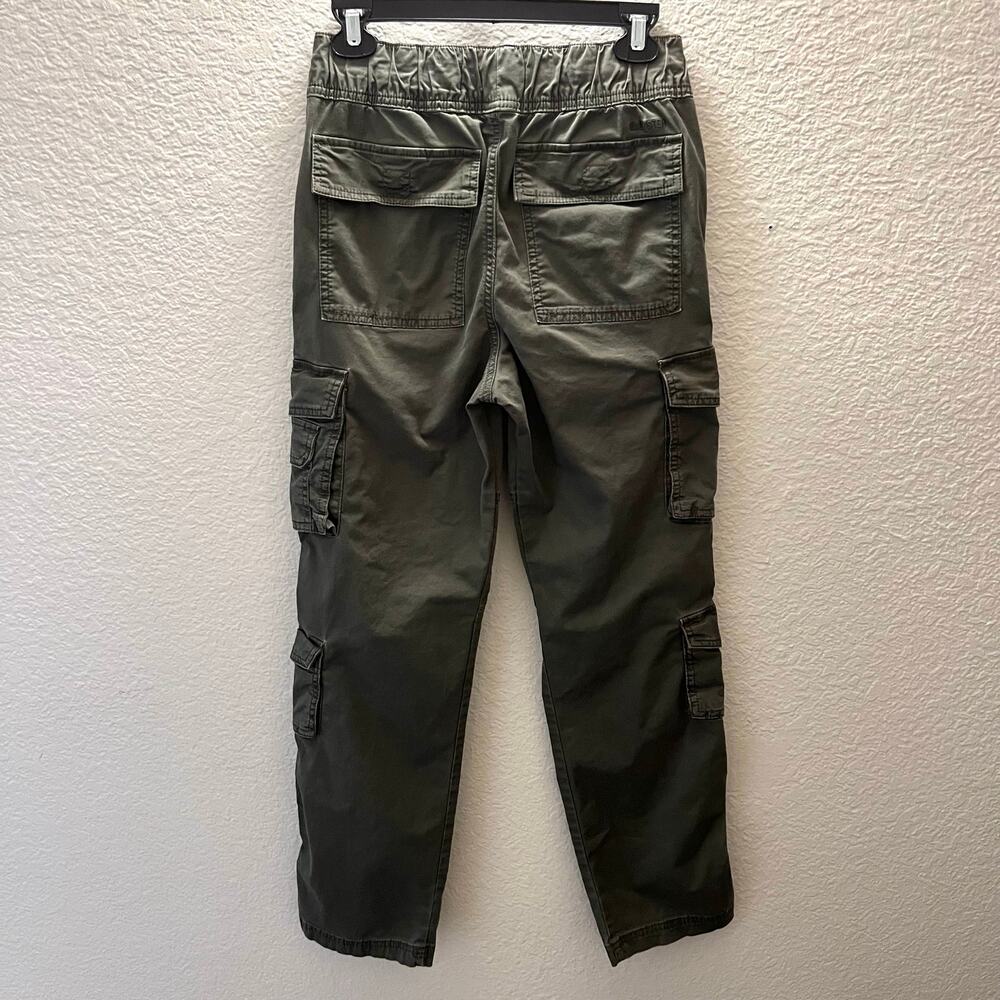 Hollister Y2K Cargo Jogger Pants Olive Green Women XS Epic Flex Grunge Utility - Picture 4 of 11